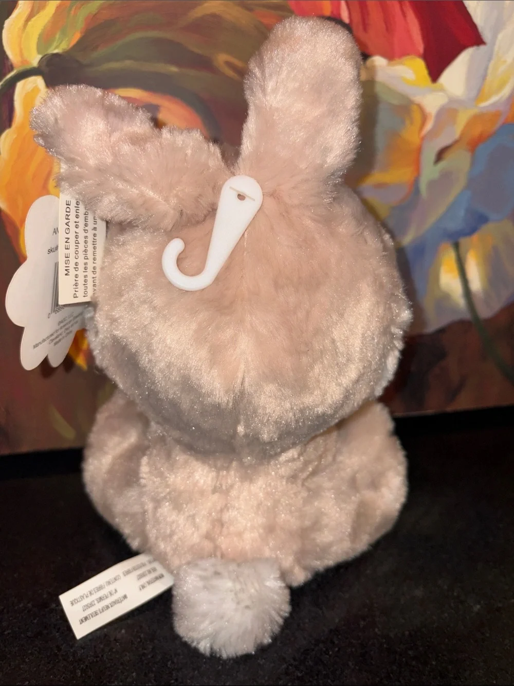 NWT Trixie the Bunny Plush Pink & Tan Bunny Stuffed Animal - Soft Small Pet Toy